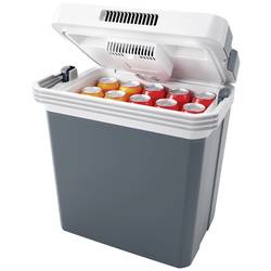 Tristar KB-7530 chladicí box a topný box Energetická třída (EEK2021): E (A - G) termoelektrický (peltierův článek) 12 V, 230 V šedá, bílá 30 l 18 °C