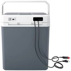 Tristar KB-7530 chladicí box a topný box Energetická třída (EEK2021): E (A - G) termoelektrický (peltierův článek) 12 V, 230 V šedá, bílá 30 l 18 °C