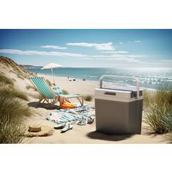 Tristar KB-7530 chladicí box a topný box Energetická třída (EEK2021): E (A - G) termoelektrický (peltierův článek) 12 V, 230 V šedá, bílá 30 l 18 °C