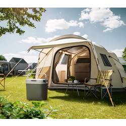 Tristar KB-7530 chladicí box a topný box Energetická třída (EEK2021): E (A - G) termoelektrický (peltierův článek) 12 V, 230 V šedá, bílá 30 l 18 °C