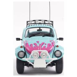 Solido model osobního automobilu Volkswagen (VW) Beetle BAYA VICE CITY TRIMBUTE, modrá hotový model Model osobního automobilu