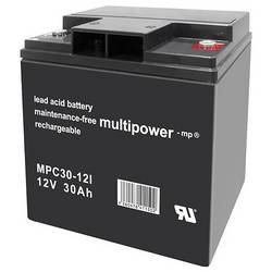 multipower MPC30-12I 117753 olověný akumulátor 12 V 30 Ah olověný se skelným rounem (š x v x h) 166 x 176 x 125 mm šroubované M6 odolné proti více cyklům,