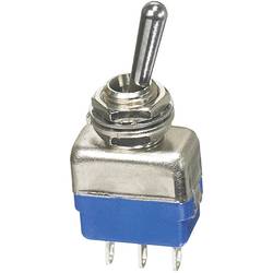 APEM 12149A 12149A páčkový spínač 250 V/AC 2 A 2x zap/vyp/zap IP54 s aretací/0/s aretací 1 ks