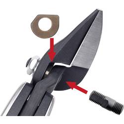 Erdi Nůžky na plech D3929ASSL levořezné Ideal D39ASSL