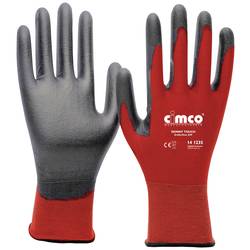 Cimco 141237 Skinny Touch grau/rot nylon pracovní rukavice Velikost rukavic: 9, L EN 388 1 pár