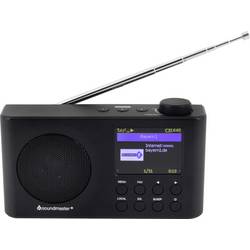 soundmaster IR6500SW IR6500SW internetové stolní rádio, internetové, DAB+, FM, Bluetooth, USB, Wi-Fi, internet, s akumulátorem, černá