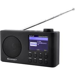 soundmaster IR6500SW IR6500SW internetové stolní rádio, internetové, DAB+, FM, Bluetooth, USB, Wi-Fi, internet, s akumulátorem, černá