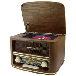 soundmaster NR961 NR961 stolní rádio, DAB+, FM, AUX, USB, CD, Bluetooth, vč. dálkového ovládání, hnědá