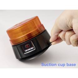 VOLTCRAFT maják VC-17200360 5 V/DC přes DC vstup magnetický senzor, přísavka, USB konektor oranžová