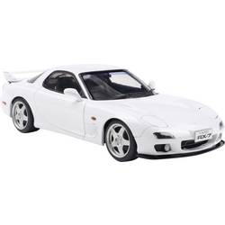 Solido model osobního automobilu Mazda RX7 FD3RS sněžně bílá hotový model Model osobního automobilu