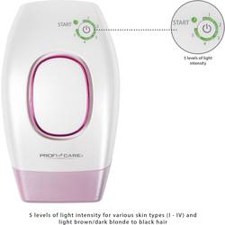 Profi-Care PC-IPL 3024 330240 laserový odstraňovač chloupků perleťová, šeříková