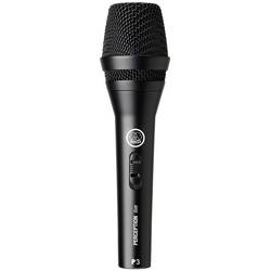 AKG P3S na stojanu nástrojový mikrofon Druh přenosu:kabelový spínač, vč. tašky, kovový kryt