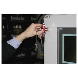 NWS 2005-6-SB Klíč ke skříňovému rozvaděči klíč od skříňového rozvaděče zinkový tlakový odlitek červená 1 ks