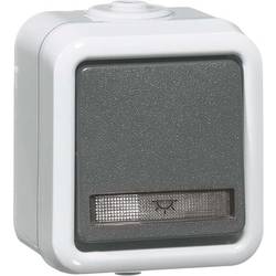 PEHA by Honeywell 1násobné kompletní sada tlačítko šedá 303111 1 ks