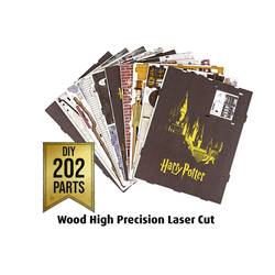 Revell dřevo Tiny Adventures Diagon Alley-Harry Potter Stavebnice budovy