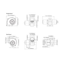 SEAFLO SFBB1-130-01 radiální ventilátor 12 V/DC 220 m³/h