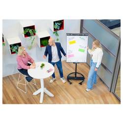 Legamaster mobilní flipchart SKETCH EASY (š x v x h) 680 x 1890 x 640 mm omyvatelný, popisovatelný, výškově nastavitelný, vč. držáku bloku 7-153210