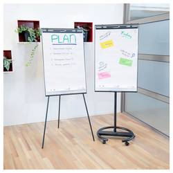 Legamaster mobilní flipchart SKETCH EASY (š x v x h) 680 x 1890 x 640 mm omyvatelný, popisovatelný, výškově nastavitelný, vč. držáku bloku 7-153210