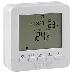 Sygonix SY02B05RF bezdrátový termostat na omítku, SY-6805680, týdenní program, 1 ks