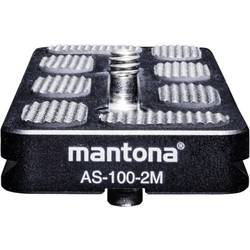 Mantona AS-100-2M deska pro rychlou výměnu Vnější závit=1/4, 3/8
