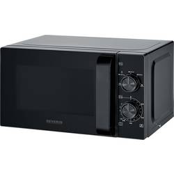Severin 7790 mikrovlnná trouba černá, nerezová ocel funkce časovače