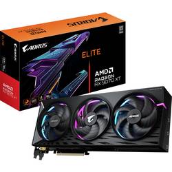 Gigabyte grafická karta AMD Radeon RX 9070XT AORUS Radeon RX 9070 XT ELITE 16G 16 GB GDDR6 VRAM PCIe x16 HDMI® 2.1, DisplayPort 2.1