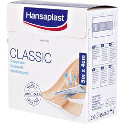 Hansaplast 1556520 Standardní Náplast Hansaplast CLASSIC (d x š) 5 m x 4 cm