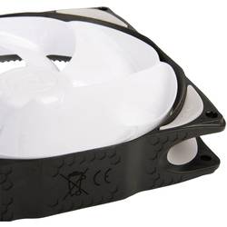 NoiseBlocker NB-eLoop B12-1 PC větrák s krytem bílá, černá (š x v x h) 120 x 120 x 25 mm