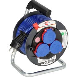 Brennenstuhl 1079850 kabelový buben 15.00 m modrá zástrčka s ochranným kontaktem