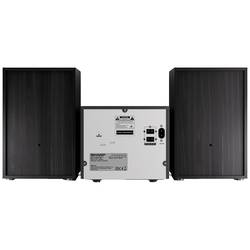 Sharp XL-B517D stereo systém Bluetooth, AUX, DAB+, USB, FM, vč. dálkového ovládání 45 W černá, dřevo