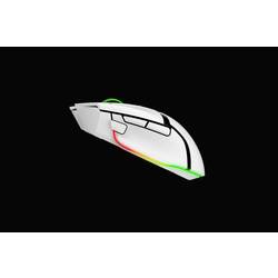 RAZER Basilisk V3 Pro White optická herní myš, přenos Bluetooth®, 11 tlačítko, 30000 dpi, bílá
