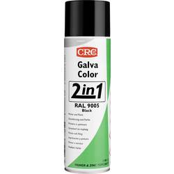 CRC 20581-HO Lak proti korozi GALVACOLOR s dvojitým účinkem, tmavě černá (RAL 9005) 500 ml
