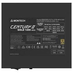 MONTECH Century II 80 PLUS Gold PC síťový zdroj 1200 W ATX 80 PLUS® Gold