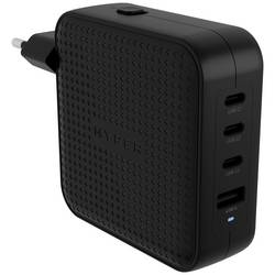 HYPER HyperJuice® 100W USB-C cestovní nabíječka, GaN, s adaptérem pro Evropu, s britským adaptérem, s americkým adaptérem, s adaptérem pro Čínu, 1x USB A , 3x