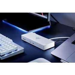 RAZER Dokovací stanice pro notebook Thunderbolt™ 4 Thunderbolt 4 Dock Mercury Vhodné pro značky (dokovací stanice pro notebook): univerzální integrovaná čtečka