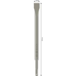 Bosch Accessories 2608690144 SDS-plus plochý sekáč 20 mm Celková délka 250 mm SDS plus 1 ks