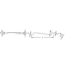Stahlwille 41042427 20 24 X 27 oboustranný očkový klíč Délka klíče (cm) (jen pro nadpis) 24 - 27 mm