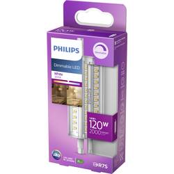 Philips LED 77369400 LED Energetická třída (EEK2021) D (A - G) R7s tyčový tvar 14 W = 120 W teplá bílá (Ø x v) 2.9 cm x 11.8 cm stmívatelná 1 ks