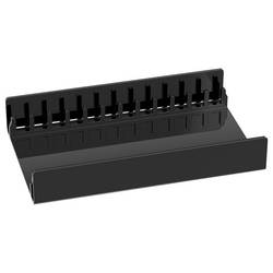 Elevar držák na CD 12 CD/DVD/Blu-ray akryl černá 1 ks (š x v x h) 250 x 45 x 150 mm LV-9692