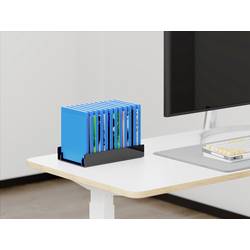 Elevar držák na CD 12 CD/DVD/Blu-ray akryl černá 1 ks (š x v x h) 250 x 45 x 150 mm LV-9692