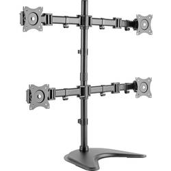 Digitus DA-90364 držák monitoru 38,1 cm (15) - 68,6 cm (27) otočný, nastavitelná výška, naklápěcí, nakláněcí, otočný, stojan