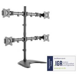 Digitus DA-90364 držák monitoru 38,1 cm (15) - 68,6 cm (27) otočný, nastavitelná výška, naklápěcí, nakláněcí, otočný, stojan