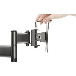 Digitus DA-90364 držák monitoru 38,1 cm (15) - 68,6 cm (27) otočný, nastavitelná výška, naklápěcí, nakláněcí, otočný, stojan