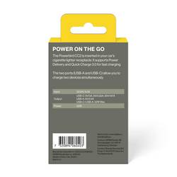 Aqiila CC2 nabíjecí adaptér, USB Power Delivery (USB-PD) , Rychlonabíječka, 1x USB A , 1x USB-C®, 32 W, Quick Charge 3.0, Dodávka energie, černá