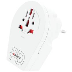 Skross 1.500290 cestovní adaptér Country Adapter World to Europe USB C20PD