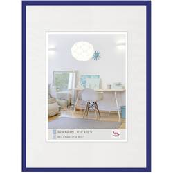 walther+ design KV040L vyměnitelný fotorámeček Formát papíru: 30 x 40 cm (š x v) 30 cm x 40 cm modrá