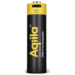 Aqiila 18650 USB-C® akumulátor, Li-Ion, 2000 mAh, 3.7 V, 1 ks