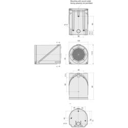 Werma Signaltechnik signalizační siréna 144.000.68 Werma 230 V/AC 110 dB