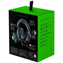 RAZER Blackshark V2 X Headset uzavřená (Over Ear) kabelová stereo černá regulace hlasitosti, Vypnutí zvuku mikrofonu Gaming