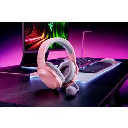 RAZER Barracuda X 2022 -Quartz Pink Headset uzavřená (Over Ear) bezdrátová stereo růžová Gaming